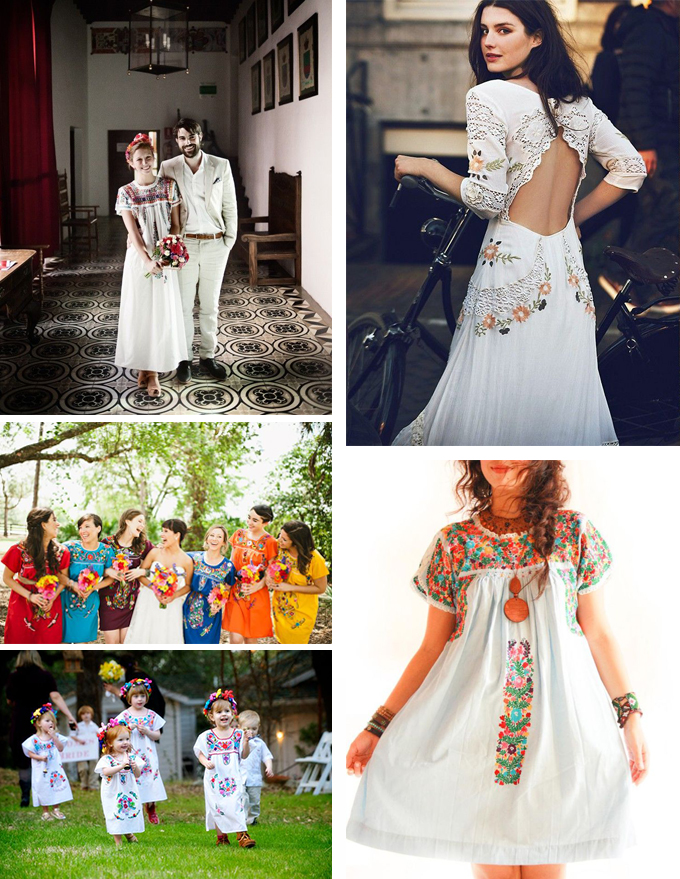 vestido mexicano boda