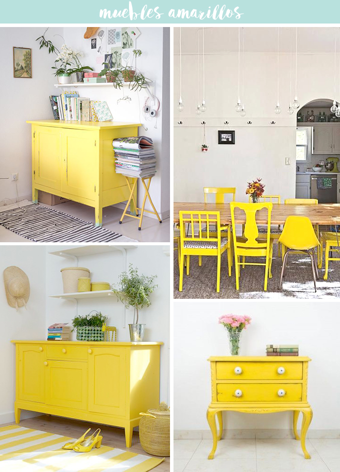 muebles amarillos